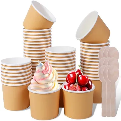Tasses de gelat de paper de 8 oz